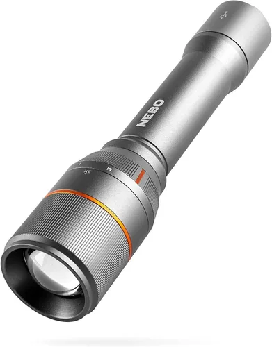Vista 9 de NEBO Davinci 2000 linterna y cargador portátil 2000 lúmenes, 4 modos de luz, banco de energía recargable por USB, impermeable, luz de camping LED