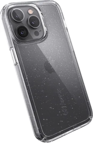 Vista 18 de Speck Funda MagSafe para iPhone 13 Pro, protección contra caídas y cámara, funda transparente para teléfono, compatible con carga inalámbrica