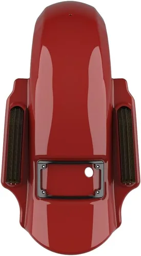 Vista 22 de Advanblack Dominator - Guardabarros trasero estirado para Harley Davidson Touring 2014+, deslizamiento de treet, Road Glide