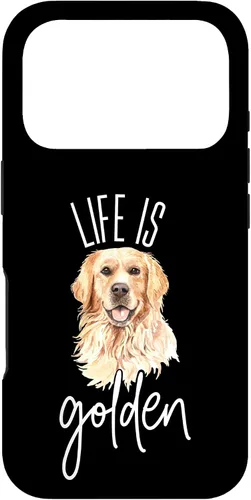 Vista 30 de Funda para iPhone 17 con diseño Golden Retriever para amantes de los perros y padres de mascotas