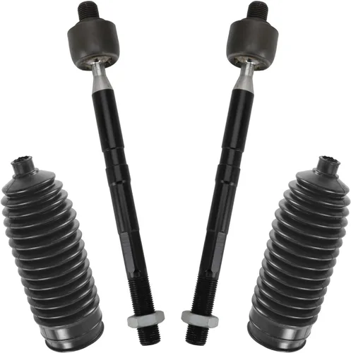 Vista 11 de TRQ Kit de dirección delantera con barra de acoplamiento de fuelle de piñón y cremallera compatible con Toyota Echo 2000-2005
