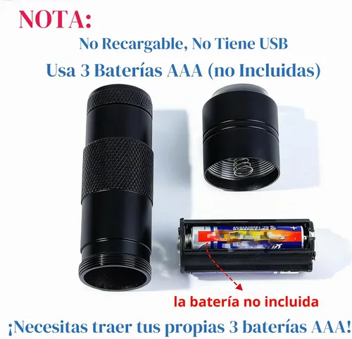 Vista 3 de Luz UV portátil de mano para uñas de gel, mini lámpara de uñas UV LED con sello de punta francesa cabeza de silicona, pequeña lámpara para Uñas U V
