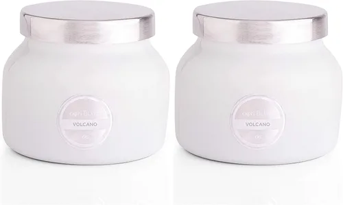 Vista 29 de Capri Blue Volcano Velas perfumadas – Velas en tarro de cristal de lujo para el hogar perfumadas con frutas tropicales y cítricos azucarados, mezcla