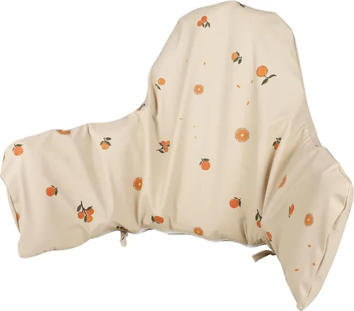 Vista 8 de Cojín para silla alta con funda para IKEA Antilop Bebés Niños Infantes Inflable y Reversible Cojín Inflable Integrado Postre Blanco