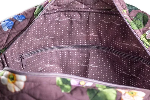 Vista 5 de Maison d' Hermine Bolsa de viaje acolchada de 100% algodón, bolsa de fin de semana, equipaje de fin de semana, bolsa de gimnasio para hombres