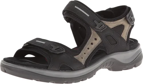 Vista 54 de ECCO Yucatan, sandalia deportiva para mujer Aire/Nubuck azul polvoriento