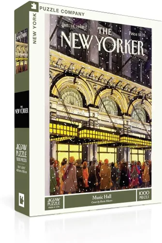 Vista 7 de New York Puzzle Company - New Yorker Main Street - Rompecabezas de 1000 piezas