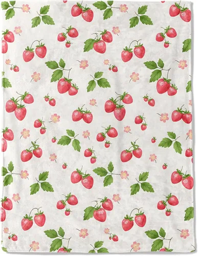 Vista 14 de Manta Bonita de Conejo - Adorable Manta de Forro Polar de Conejo con Diseño Floral en Lavanda Pastel, Regalos para Niños y Niñas, Suave y Cálida