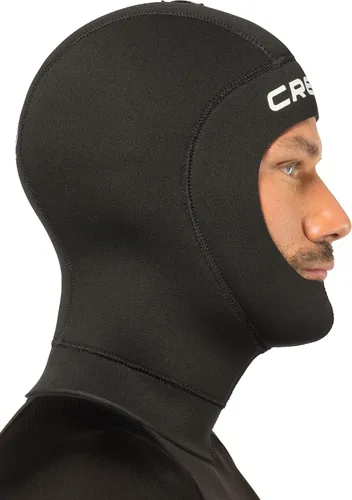 Vista 3 de Capucha de buceo unisex de neopreno para adultos, 0.197 in de grosor, buceo, esnórquel, surf, capucha individual: diseñada en Italia por Cressi