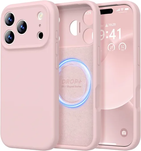 Vista 155 de LOVE 3000 Diseñada para Funda iPhone Air, Silicona Premium [Compatible con Magsafe][Forro de Microfibra Suave Anti-Rayones] Funda Protectora