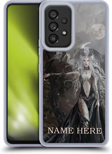 Vista 11 de Head Case Designs Officially Licensed Custom Customized Personalized Nene Thomas Angel and Flowers Anime Fairy Name and Initial Gel Case Compatible