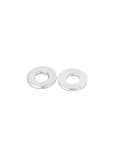 Vista 2 de uxcell Arandela plana sellada de acero inoxidable M1.0.236 x 0.012 in para tornillo de perno 100Pcs