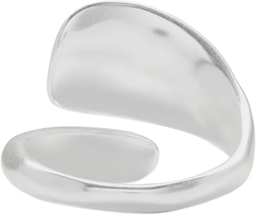Vista 3 de Lucky Brand Anillo envolvente moderno, plata, talla 7, Metal, Sin piedras preciosas