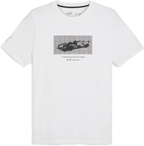 Vista 8 de PUMA Hombres BMW MMS Essentials Motorsport Tee Casual Tops Casual - Negro