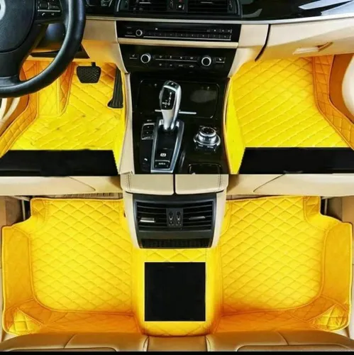 Vista 9 de Alfombrillas de cuero de lujo personalizadas para todo tipo de clima, para el 99 % de los sedán, SUV, automóvil deportivo, para hombres y mujeres
