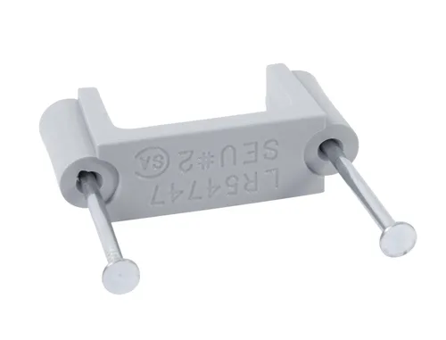 Vista 2 de Gardner Bender GSE-205 Grapa de cable de entrada de servicio, 2 in., 2 SEU, gris