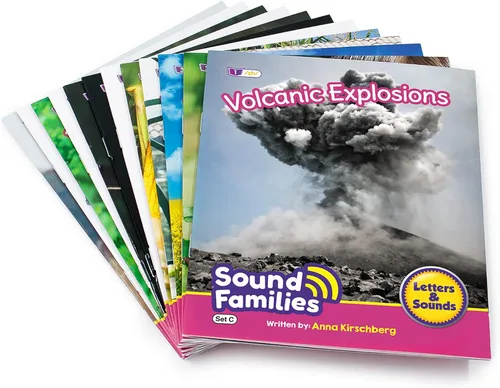 Vista 5 de Junior Learning Lectores decodificables Sound Families R-Controlled Non-Fiction Phase 5.5, sonidos vocales, aprender a leer, textos fáciles
