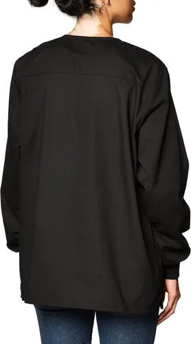 Vista 3 de Dickies - Chaqueta médica de calentamiento frontal para mujer