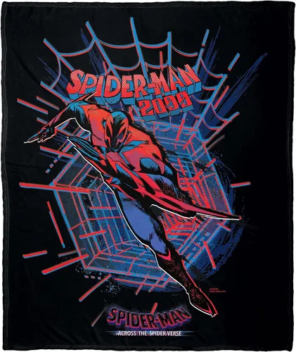 Vista 16 de Northwest Spider-Man - Manta de seda táctil, 50 x 60 pulgadas, color pavtir