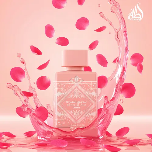 Vista 6 de Lattafa Bade'e Al Oud Noble Blush para Unisex Eau de Parfum en Spray, 3.4 Onzas / 100 Ml