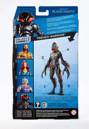 Vista 6 de DC Comics - Aquaman Figuras de acción