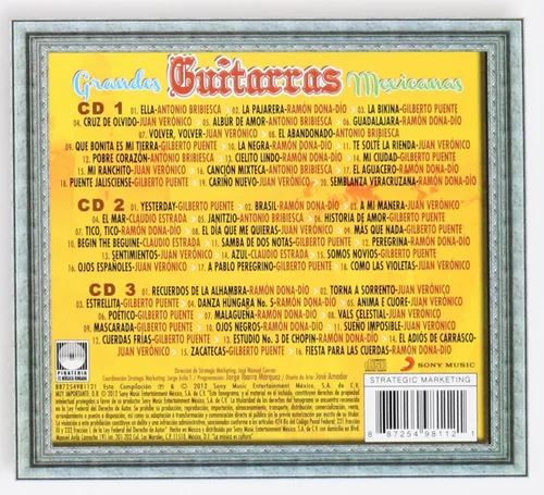 Vista 2 de TESOROS DE COLECCION: GRANDES GUITARRAS MEXICANAS (3 CD'S)