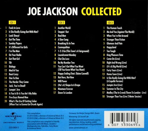 Vista 2 de Joe Jackson recogido