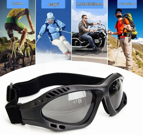 Vista 2 de Gafas de protección UV para exteriores, gafas de sol militares, gafas tácticas