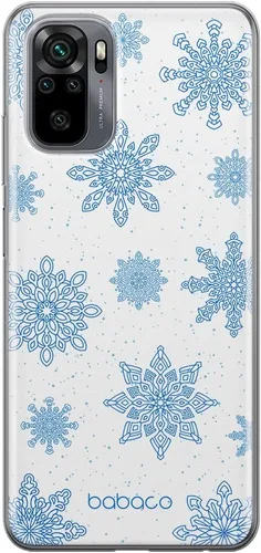 Vista 4 de BABACO ERT Group - Carcasa para Xiaomi REDMI Note 10/10S, diseño original y oficial de invierno 001, adaptado de manera óptima a la forma del Winter
