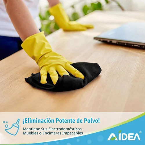 Vista 3 de AIDEA Paño de limpieza de microfibra negro, 20 unidades, toallas de microfibra para automóviles, paños de automóvil de alta calidad, trapos