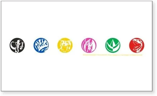 Vista 4 de CafePress Pegatina rectangular para parachoques de Power Rangers Dino Zord