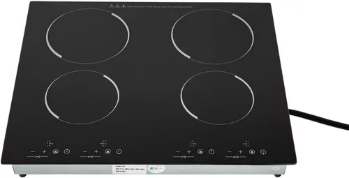 Vista 2 de Placa de cocción eléctrica de encimera de 23 pulgadas con 4 quemadores, 110V enchufable