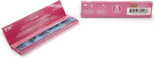 Vista 5 de Elements Papel de liar tamaño rosa 1 1/4 - CAJA /25 - total 1250 papeles