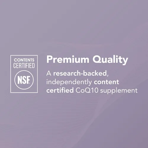 Vista 5 de Theralogix Suplemento de coenzima Q10 NeoQ10 – Salud del corazón y apoyo de fertilidad – Suplemento de fertilidad CoQ10 para hombres y mujeres*