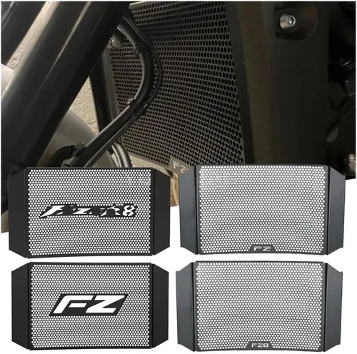 Vista 2 de Radiator Guard Motorcycle Radiator Grille Guard Cover Protector For FZ8 SPR FZ8R FZ8N FZ8S FZ-8 N S R 2010 2011 2012 2013 2014 2015
