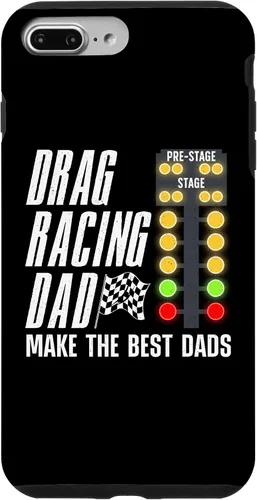Vista 9 de Carcasa para iPhone 15 Cool Drag Racing para hombres, para papá, pista de suciedad, carrera, auto