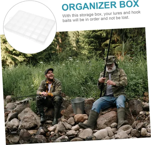 Vista 2 de Caja de almacenamiento de 3 piezas Cajas de embalaje de joyería, bolsas de almacenamiento de plástico, accesorios de trompeta, bandeja