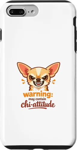Vista 12 de Chihuahua Attitude Warning - Carcasa para iPhone XR
