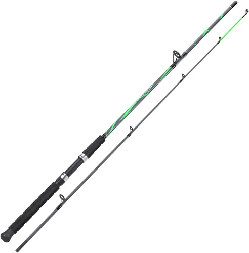 Vista 13 de Sougayilang - Cañas de pescar giratorias, poste de pesca de compuesto de carbono y vidrio fuerte con guías de línea de acero inoxidable para bagres