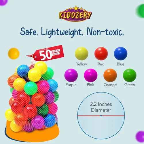 Vista 5 de Tienda de campaña emergente con pozo de pelotas para niños, tienda de campaña para casa de juegos para niños y niñas, bebés y niños pequeños