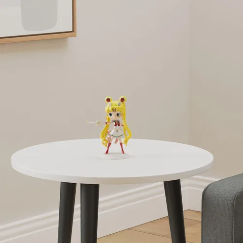 Vista 2 de BanPresto - Pretty Guardian Sailor Moon Eternal - La Película - Q posket - Super Sailor Moon - Versión Caleidoscopio Luna