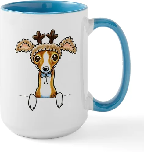 Vista 21 de CafePress Deer Season Closed Large Mug 15 oz (444 ml) Ceramic Coffee Mug