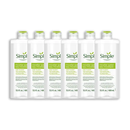 Vista 8 de Agua micelar Simple de limpieza, 6.7 onzas (pack de 3)