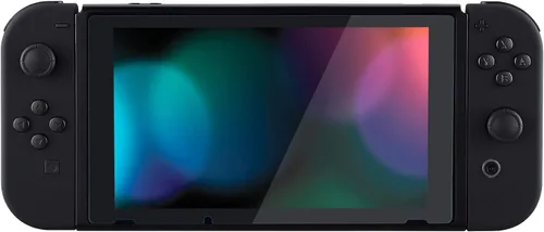 Vista 9 de eXtremeRate - Placa trasera para Nintendo Switch Console, NS Joycon con carcasa de mando de mano con botones de juego completo, carcasa de repuesto