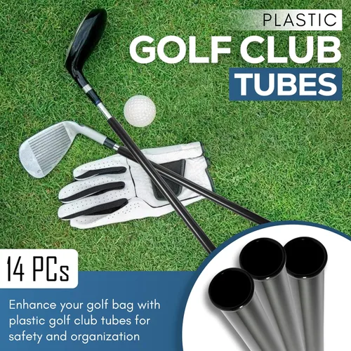 Vista 7 de Juego de 14 tubos para bolsas de golf (1.25 pulgadas) + 1 (1.5 pulgadas) para agarre de putter grueso, mangas de protección para club, divisores