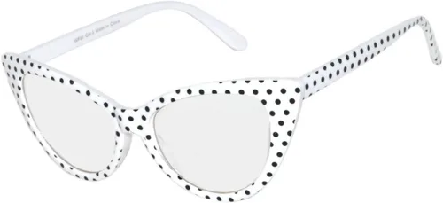 Vista 2 de OWL Gafas de sol Cateye para mujer, diseño retro clásico vintage con alas altas