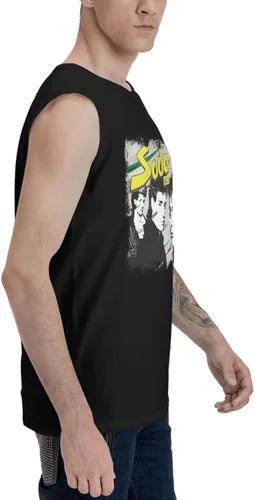 Vista 3 de Soda Stereo Soda Stereo Tank Top Shirt Mens Summer Sleeveless Casual Tops Fitness Vest