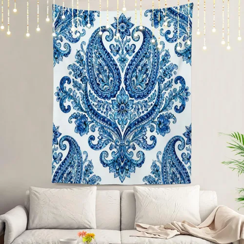 Vista 57 de Shrahala Circles Tapestry, Abstract Art With Various Circles Wall Hanging Hd Print Polyester Backdrop For Dorm Room Bedroom 30 X 40 In