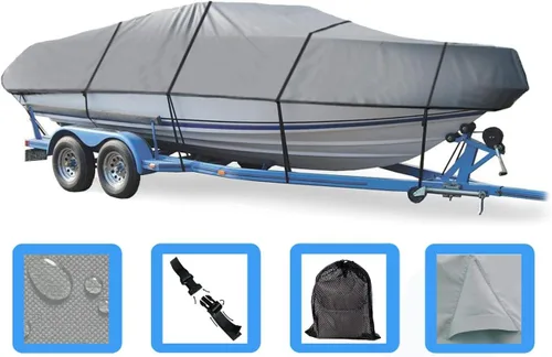 Vista 2 de SBU Funda para barco compatible con Monterey 190 LS MONTURA I/O 2001 2002 2003 2004 2005