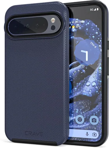Vista 17 de Crave Dual Guard para Google Pixel 6 Pro, funda de doble capa de protección contra golpes para Google Pixel 6 Pro - Aguamarina